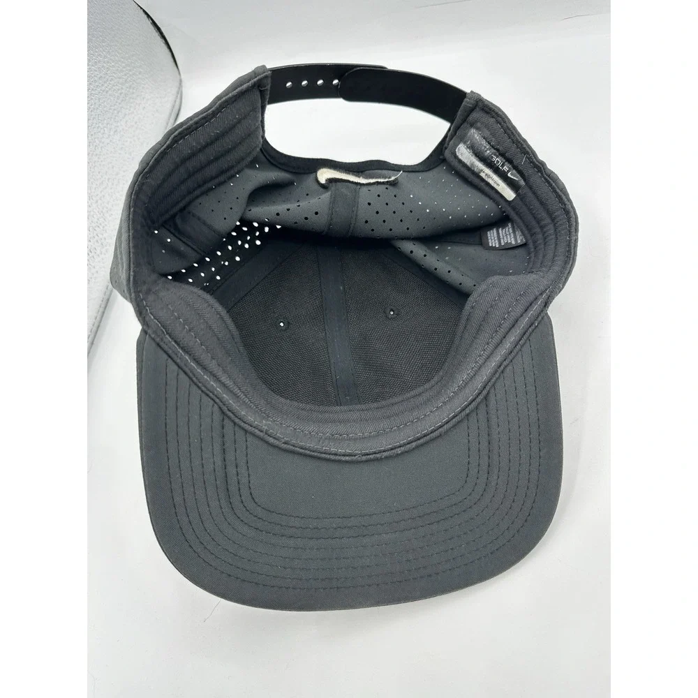 Nike Golf AeroBill Classic99 Hat 868377-010 Gray Snapback Perforated OSFA